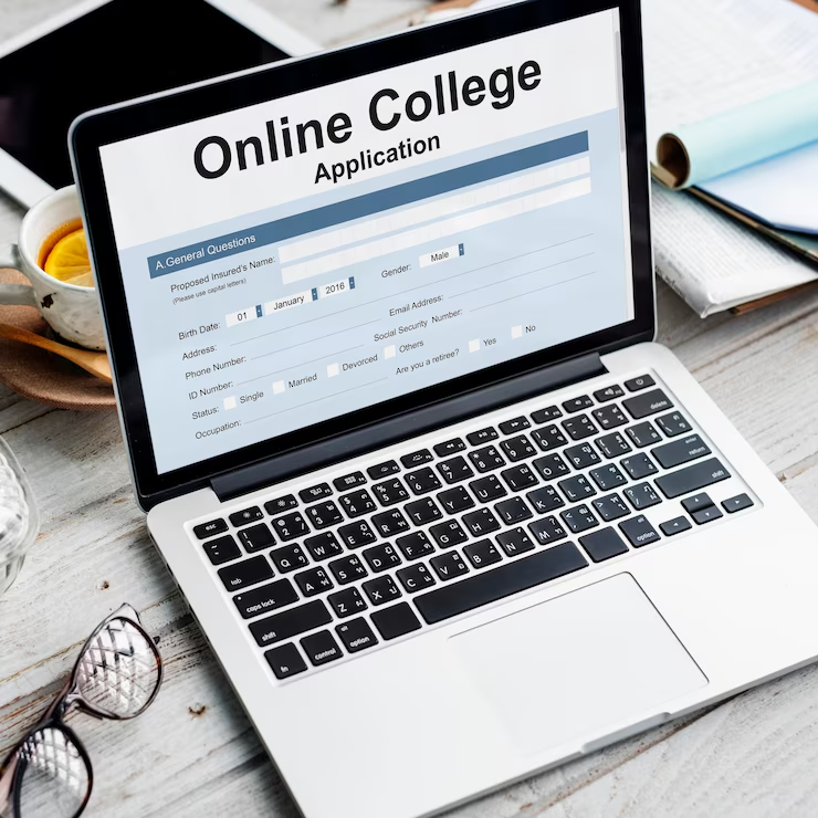 Step-by-step infographic of the IISC Bangalore application process for UG programs